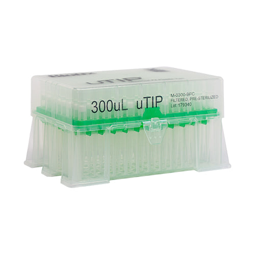 Biotix Universal Fit 300 μL Racked, Filtered, Sterilized Pipette Tips
