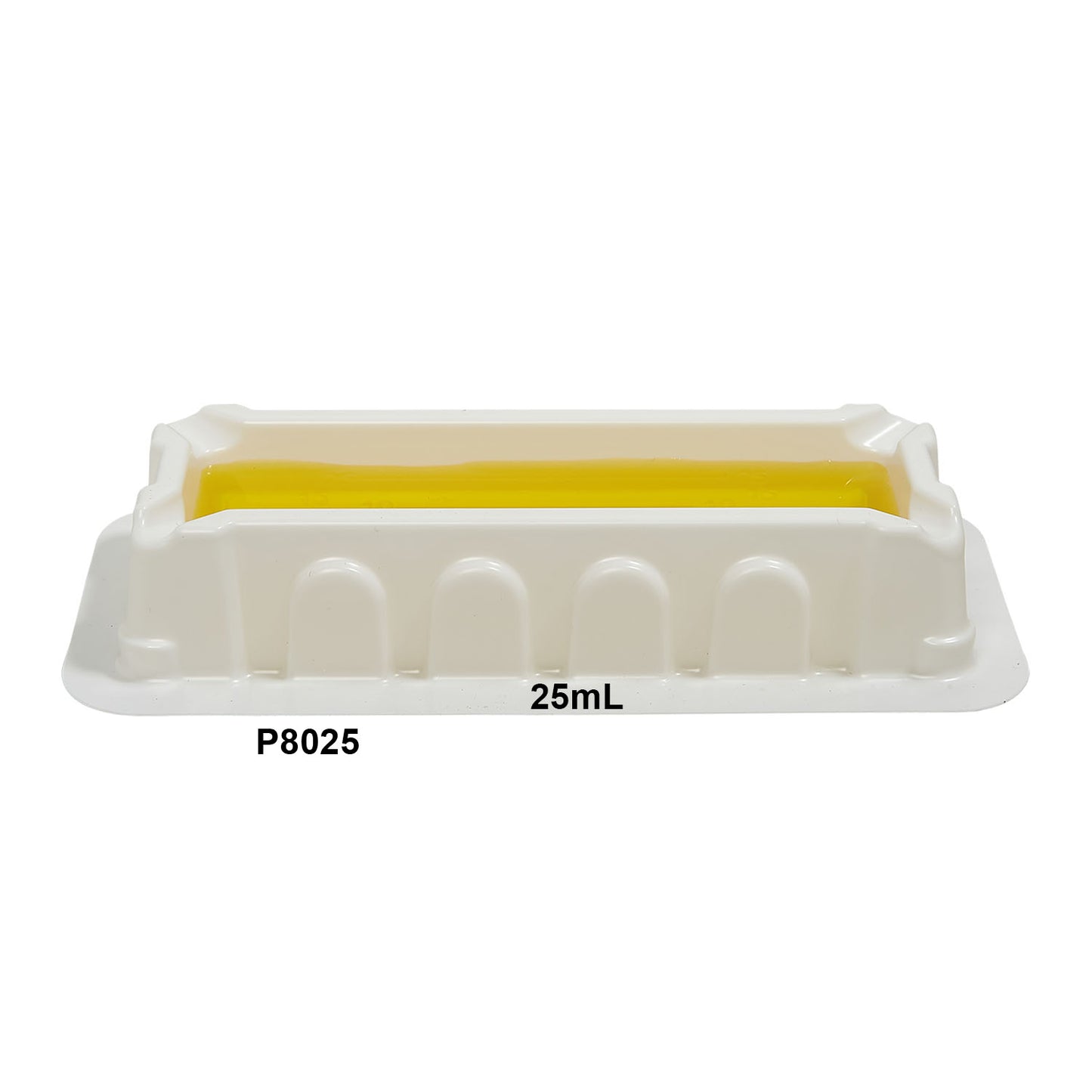 Reservoir, 25mL non-sterile, w/ 5 Lids, bulk pack